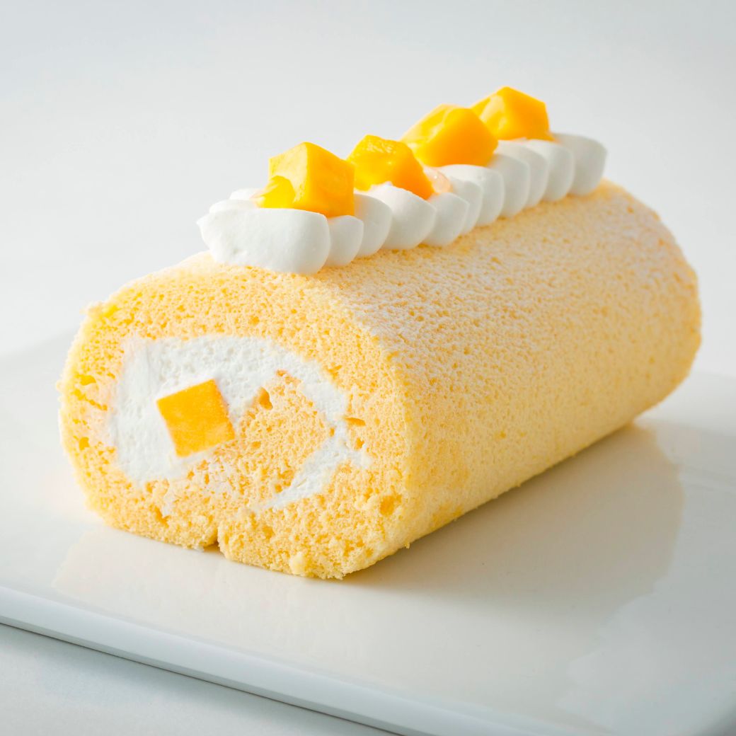 8/5【製菓】マンゴーロールケーキ